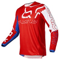 Fox 180 Skew White/Blue/Red Jersey