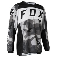 Fox 180 Bnkr Black Camo Youth Jersey