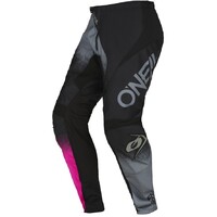 Oneal 2022 Element Racewear V.22 Black/Grey/Pink Womens Pants