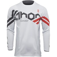 Thor 2023 Pulse Cube Light Grey/Red Orange Jersey