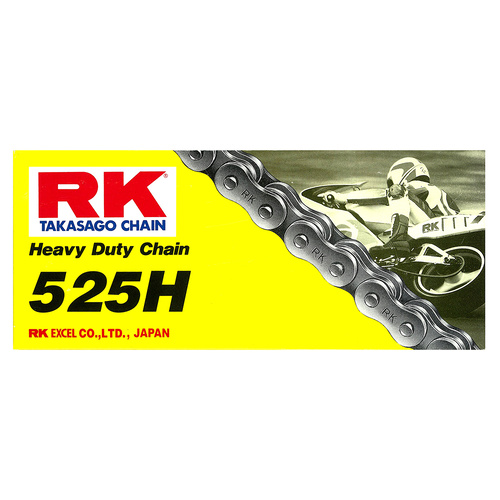 RK Takasago Chain 12-552-120 Heavy Duty Chain 525H 120 Link