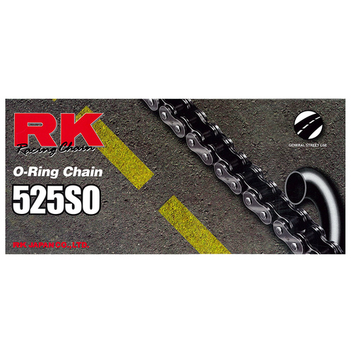 RK Takasago Chain 12-554-120 SO Series O-Ring Chain 525SO 120 Link