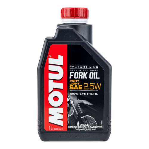 Motul 16-620-01 Fork Oil Factory Line 2.5W (Very Light) 1L