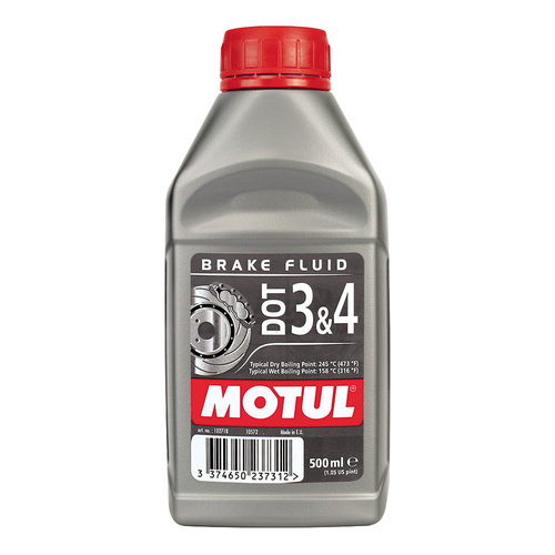 Motul 16-803-050 Brake Fluid DOT 3 & 4 500ML