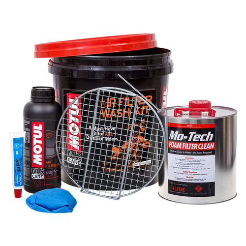 Motul 16-930-00 Bucket/Air Filter Wash Kit