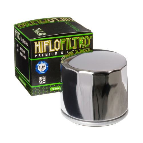 HifloFiltro 43-HF1-72 Oil Filter Chrome HF172