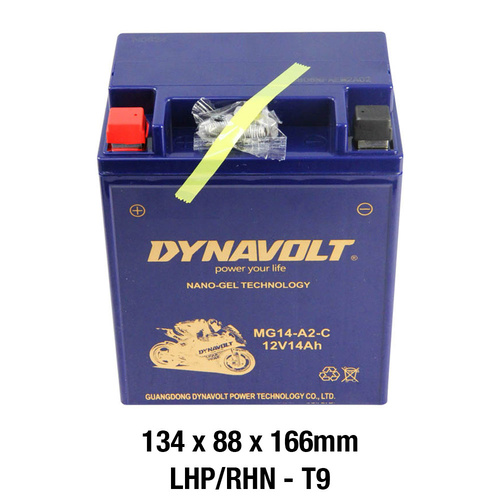 Dynavolt MG Series MG14-A2-C 12 Volt 14Ah/CA 330 Nano Gel Battery