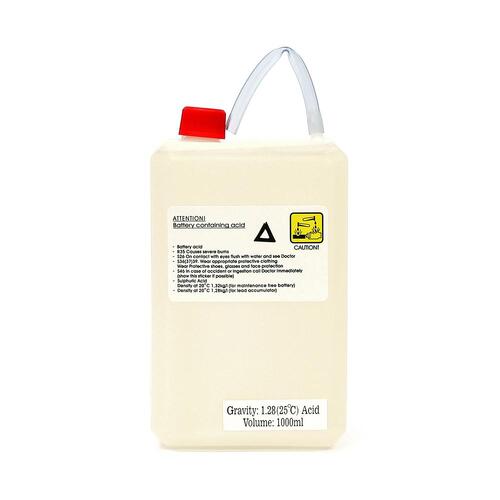 BATTERY ACID 1L DG7 HAZ 2R CLASS8 PGII UN2796 