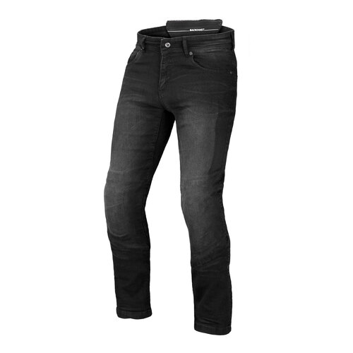 Macna Stone Pro Single Layer Black Jeans [Size:30]