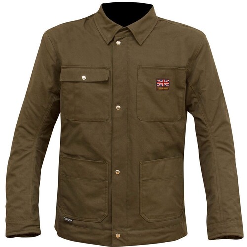 Merlin Victory Peat Olive Textile Jacket [Size:LG]