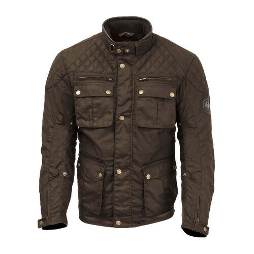 Merlin Edale D3O Olive Wax Cotton Jacket [Size:SM]