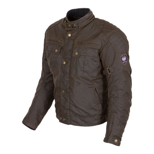 Merlin Perton D3O Olive Wax Cotton Jacket [Size:SM]