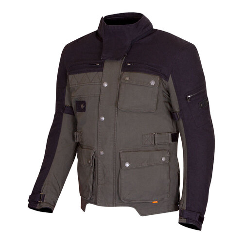 Merlin Mahala D3O Cordura Black/Olive Explorer Jacket [Size:SM]