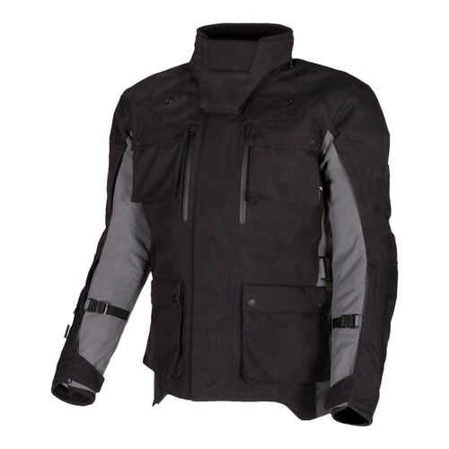 Merlin Solitude D3O Black/Grey Explorer Laminated Jacket [Size:SM]