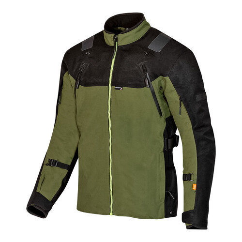 Merlin Navar D3O Black/Dark Green Explorer Laminated Jacket [Size:SM]