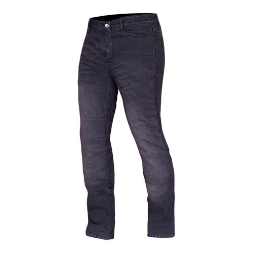 Merlin Clara Regular Fit Dark Grey Womens Cotton Jeans [Size:8]