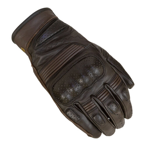 Merlin Thirsk Black/Brown Heritage Gloves [Size:LG]