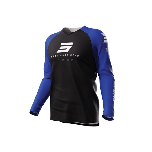 Shot Raw Escape Royal Blue Jersey [Size:SM]