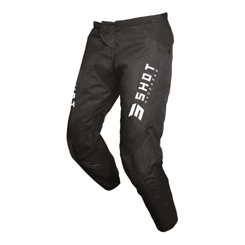 Shot Contact Zip Enduro Black Pants [Size:32]