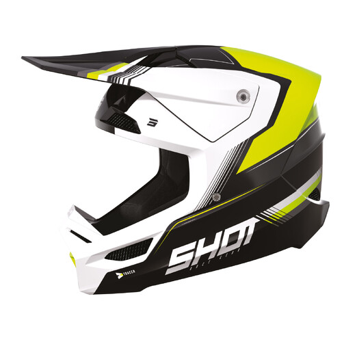 Shot Race Tracer Neon Yellow MIPS Helmet [Size:SM]