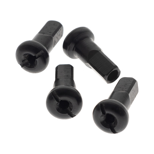 States MX 70-1209-30K Alloy Front 9 Guage Nipples Black