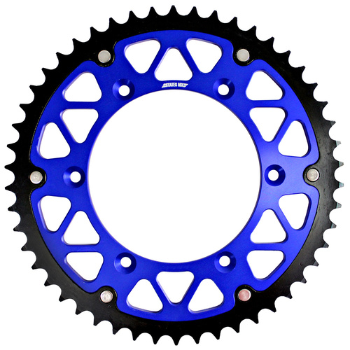 States MX 70-428-50B Fusion 50T Sprocket Blue for Yamaha