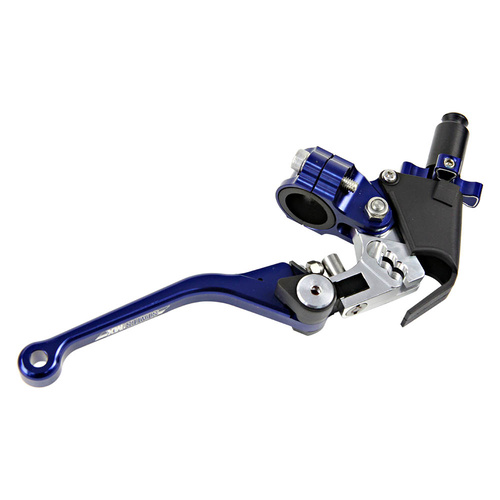 States MX 70-FFP-298B Fold & Flex Universal Clutch & Lever Perch Assembly Blue