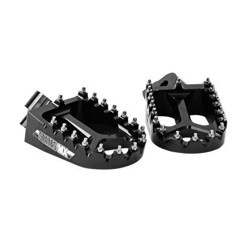 States MX 70-FP2-511K Alloy S2 Off Road Footpegs Black for Honda CR125/CR250 02-07/CRF150R 07-17/CRF250R/X 04-17/CRF450R 02-17/CRF450X 04-17