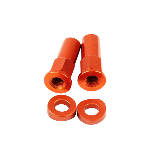 States MX 70-RLN-E Rim Lock Nut Kit Orange