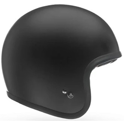 Bell Custom 500 Matte Black Helmet w/No Studs [Size:SM]