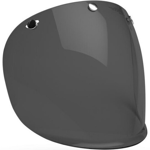 Bell 3 Snap Dark Smoke Visor for Custom 500 Helmets