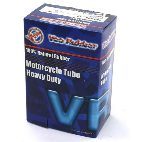 Vee Rubber Heavy Duty Tube 350/400-12 Right 90 Degree Angle TR87 Valve