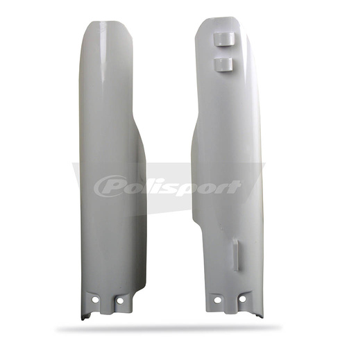 Polisport 75-835-11W Fork Guard Protectors White for Suzuki RM125/250 01-06