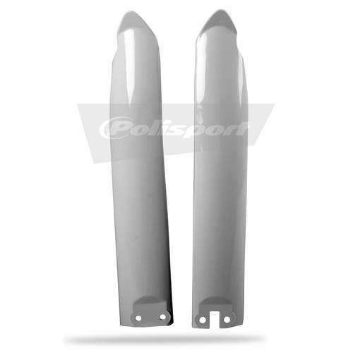 Polisport 75-839-50W Fork Guard Protectors White for Kawasaki KX125/250 94-03