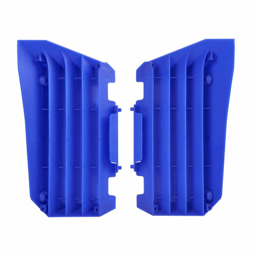 Polisport 75-845-54B8 Radiator Louvers Blue 98 for Yamaha YZ250F 14-18/YZ450F 14-17/YZ250FX/WR250F 15-19/YZ450FX/WR450F 16-18