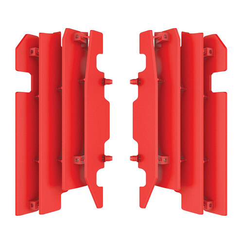 Polisport 75-845-99R4 Radiator Louvers Red for Honda CR125/250 00-04/CRF450R 03-04