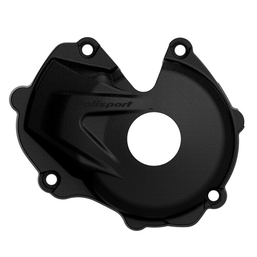 Polisport 75-846-09K Ignition Cover Black for Kawasaki KX450F 16-18