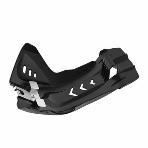 Polisport 75-846-88K Fortress Skid Plate Black for KTM SX 250/EXC 250/300 06-16/Husqvarna TC 250/TX 300/TE 250/300 14-16