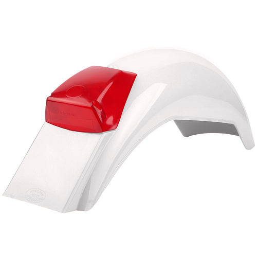 Polisport 75-855-57W Preston Petty IT Rear Fender White