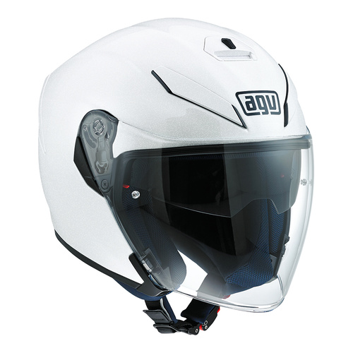 AGV K5 Jet Pearl White Helmet [Size:ML]