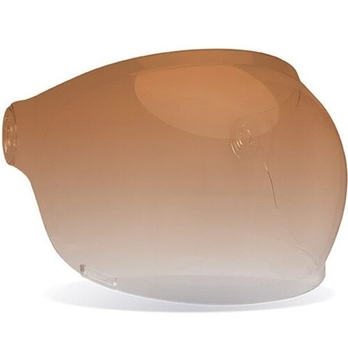 Bell Amber Gradient Bubble Visor w/Black Tab for Bullitt Helmets