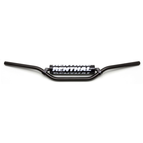 Renthal 8161BK Mini 7/8" Handlebar Black for Honda CRF150R 07-09 (Adult Bar)