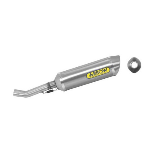 Arrow 51506AO Thunder Aluminium Slip-On Muffler w/Carbon End Cap for Honda CBR 125 R 11-16