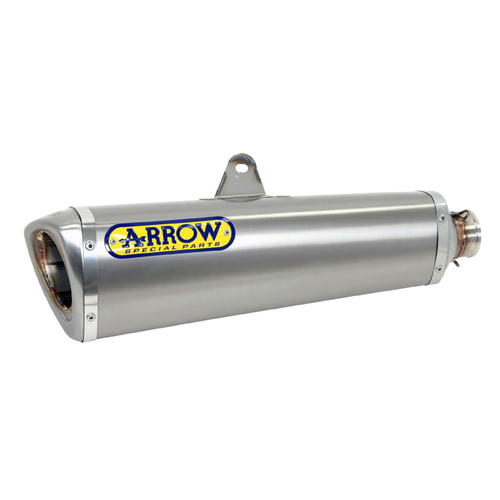 Arrow 71152PR Trophy Titanium Slip-On Muffler w/Stainless Steel End Cap for Honda CB 1000 R 08-17