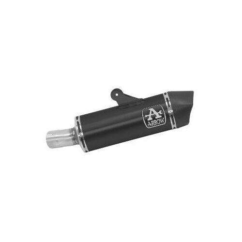 Arrow 71925AKN Maxi Race-Tech Dark Aluminium Muffler w/Carbon End Cap for BMW R 1250 R/R 1250 RS 19-20