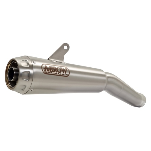 Arrow 72631PRI Pro-Race Nichrom Slip-On Muffler w/Steel End Cap for Husqvarna Svartpilen/Vitpilen 401 20-23