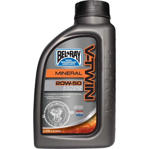 Belray 96905BT1 Mineral Engine Oil 20W-50 1L