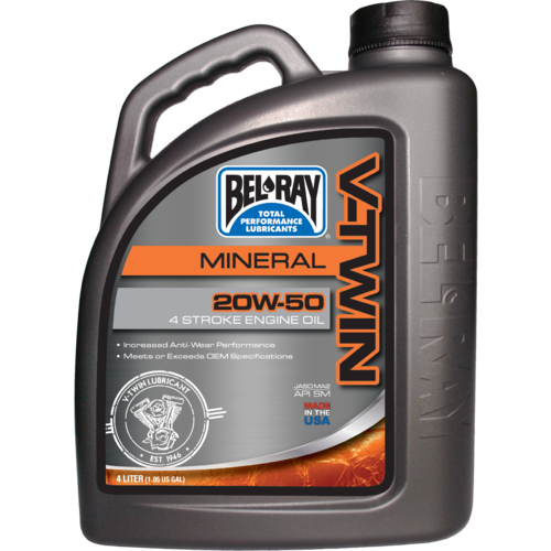 Belray 96905BT4 Mineral Engine Oil 20W-50 4L