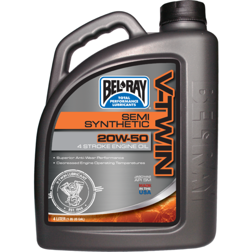 Belray 96910BT4 Semi-Synthetic Engine Oil 20W-50 4L