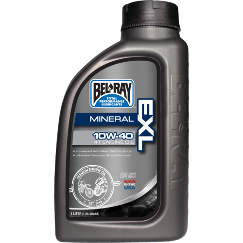 Belray 99090B1LW EXL Mineral 4T Engine Oil 10W-40 1L